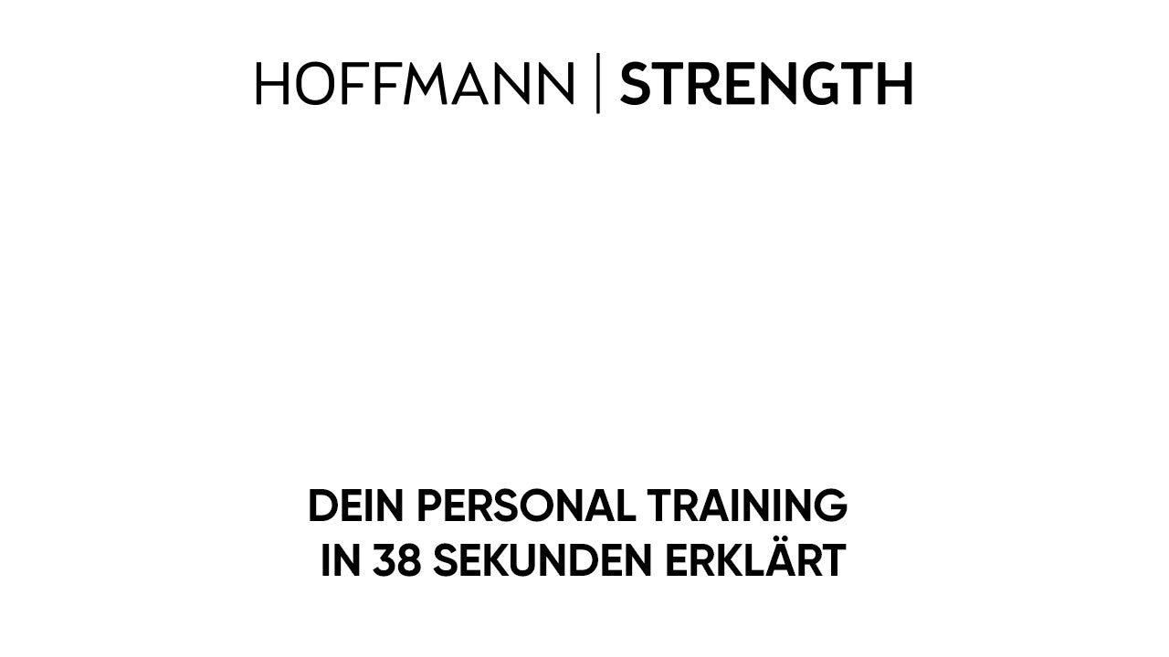Video laden: Personal Training bei Hoffmann Strength